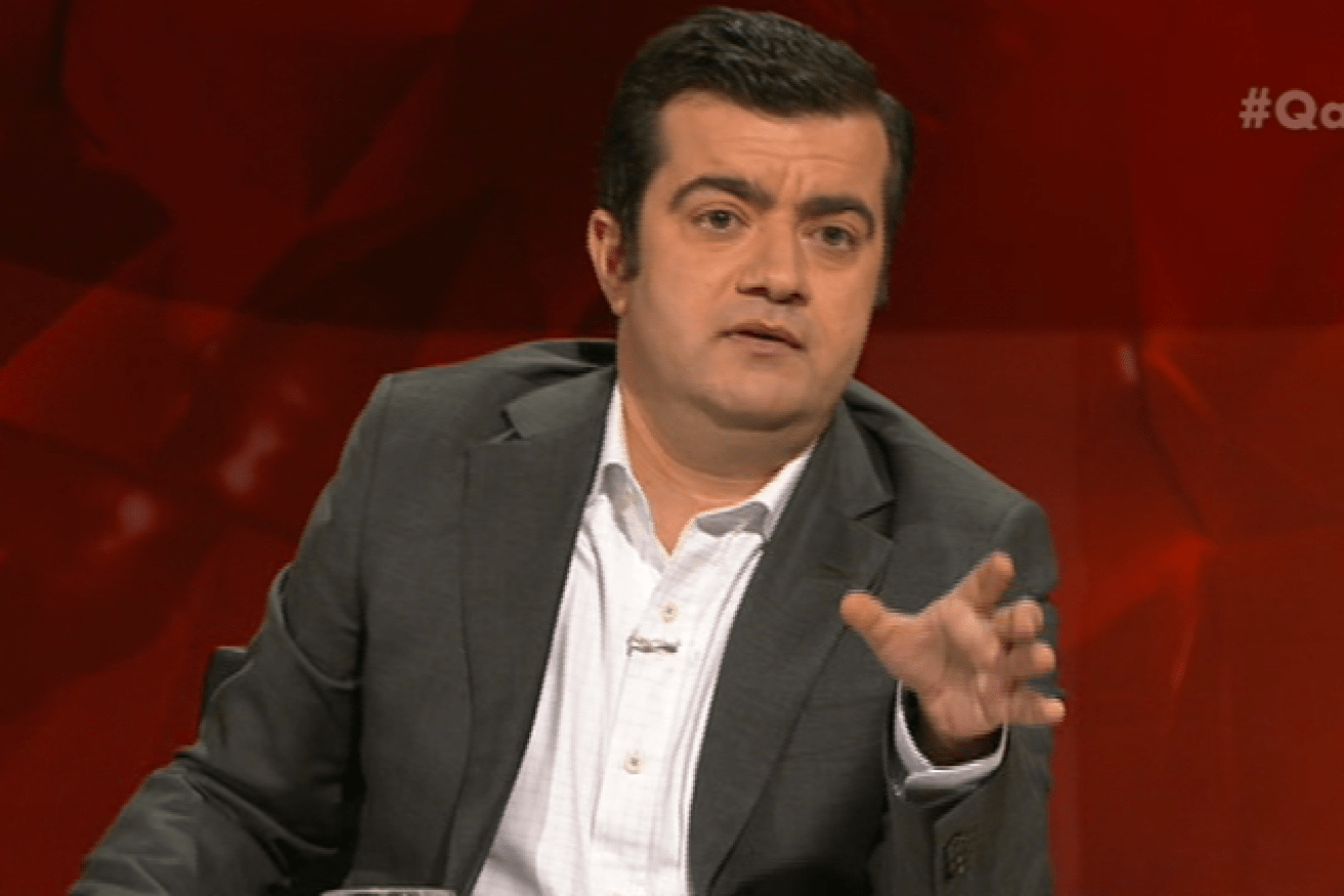 Labor senator Sam Dastyari came under fire for his acceptance of foreign donations on Monday night.