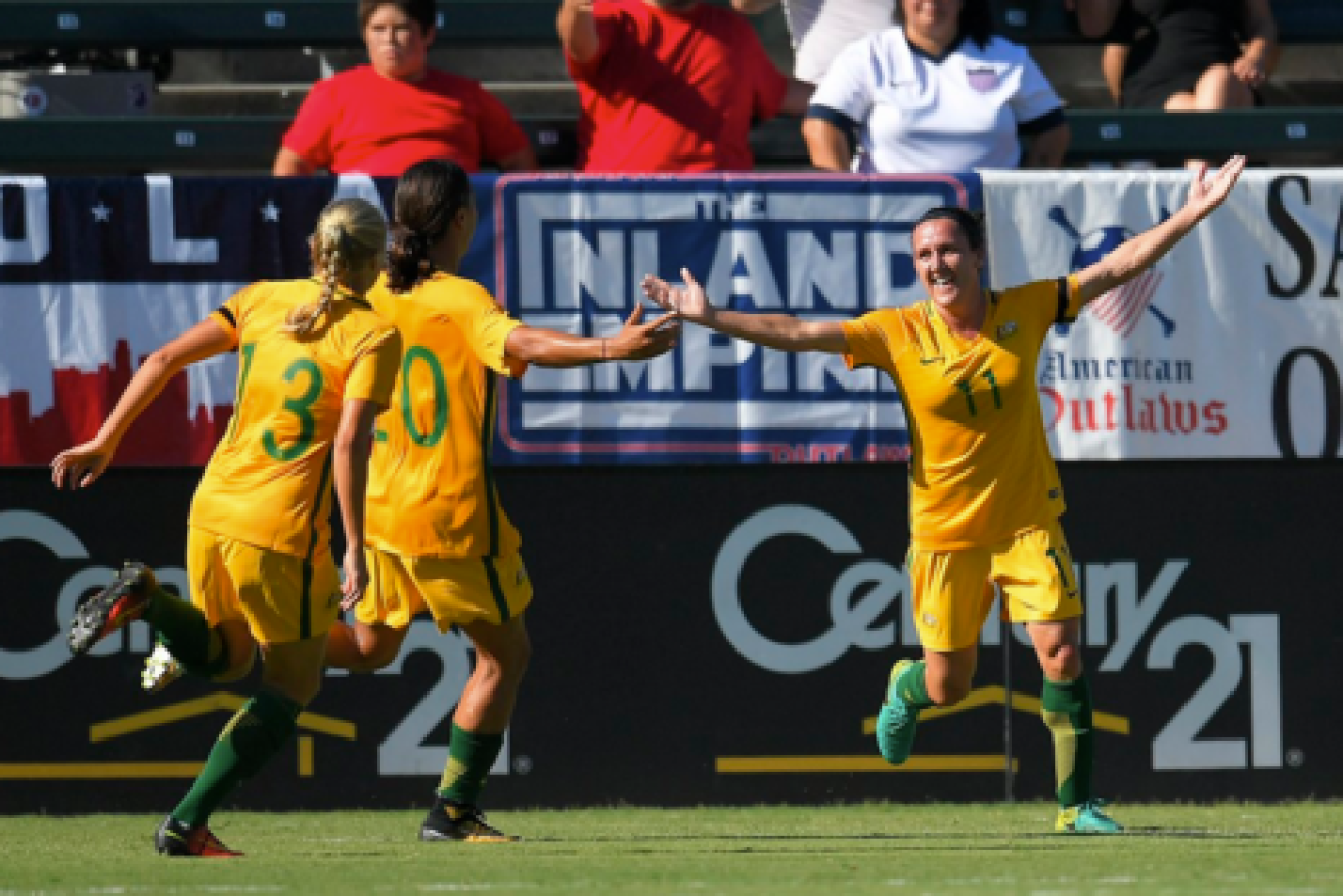 Every international team will now be put on notice as the Matildas work towards the World Cup in 2019. Photo: Twitter