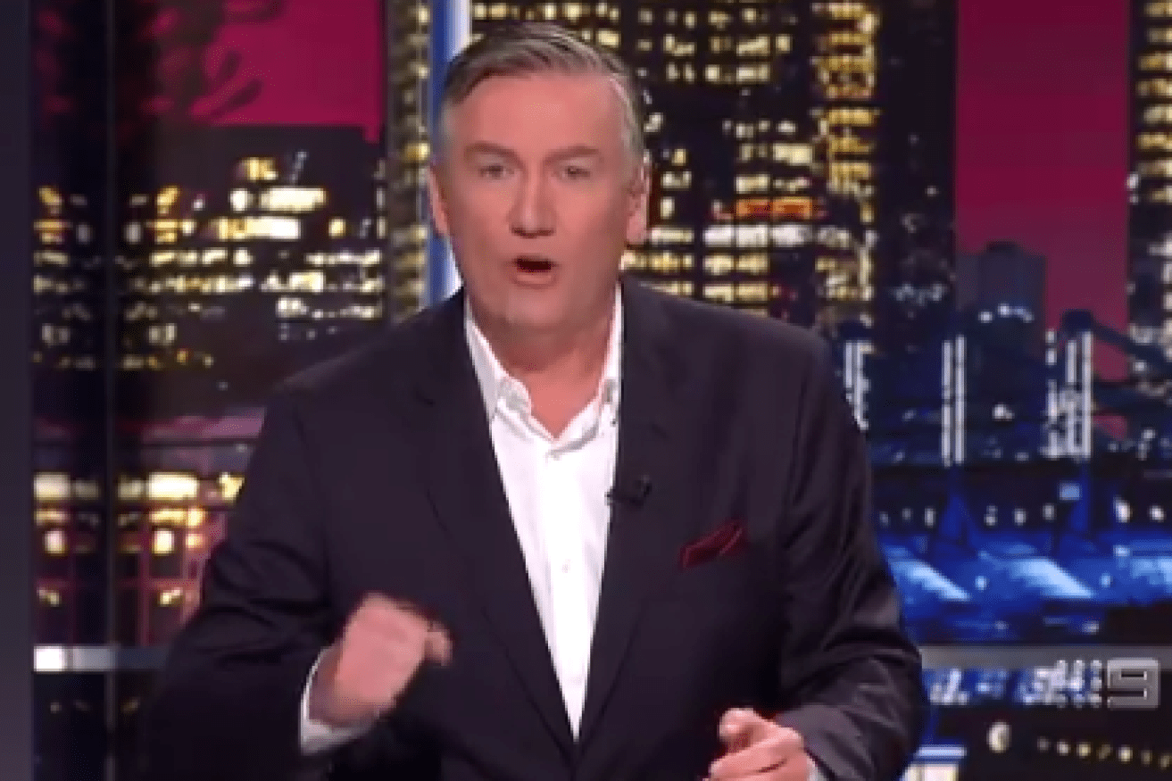 Eddie McGuire's first show back in the <i>Footy Show</i> hot seat was less than impressive.