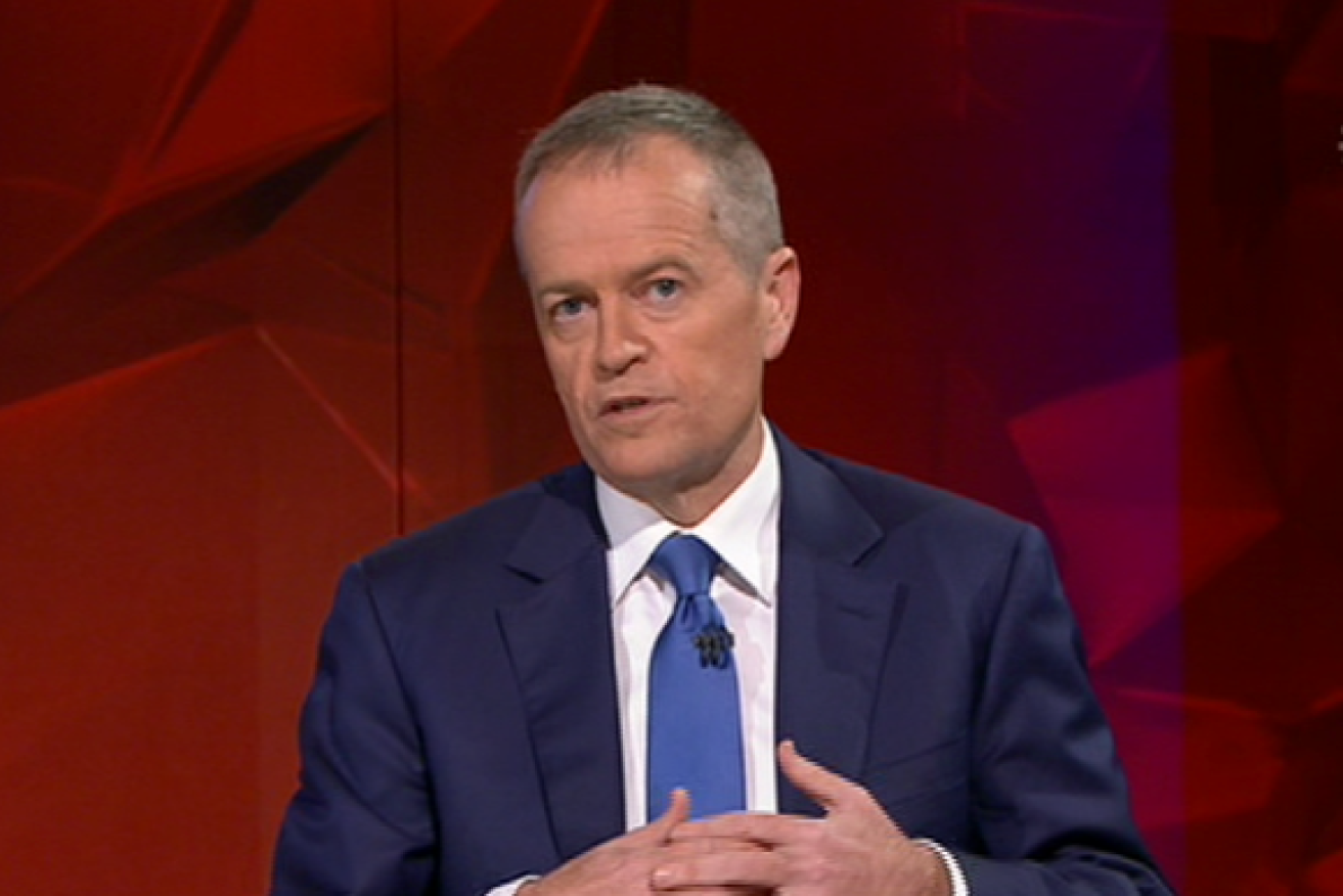 Opposition Leader Bill Shorten was the sole panellist in a special <i>Q&A</i> on Monday night.