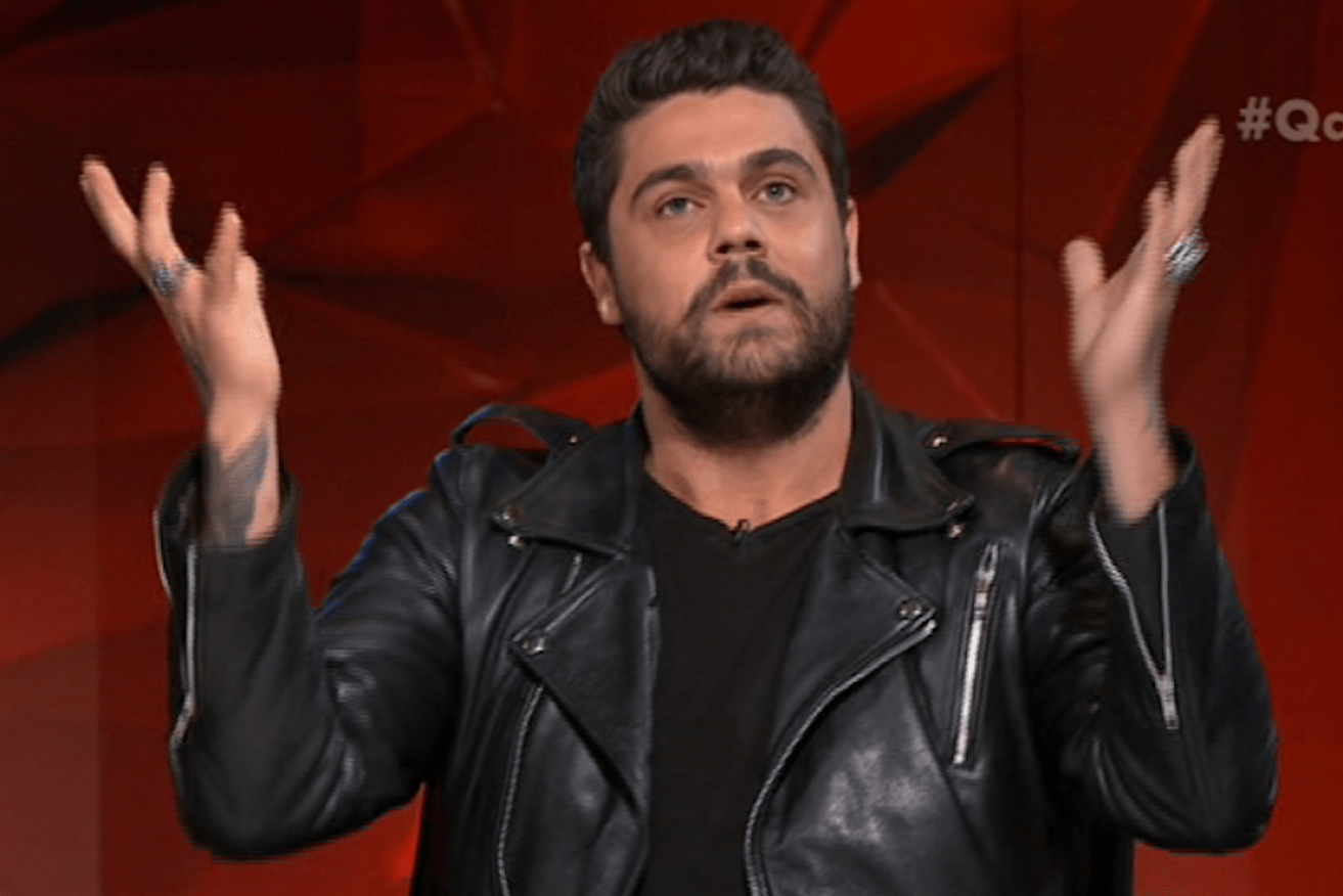 Dan Sultan took it up to a panel of politicians on ABC's <i>Q&A</i> program.