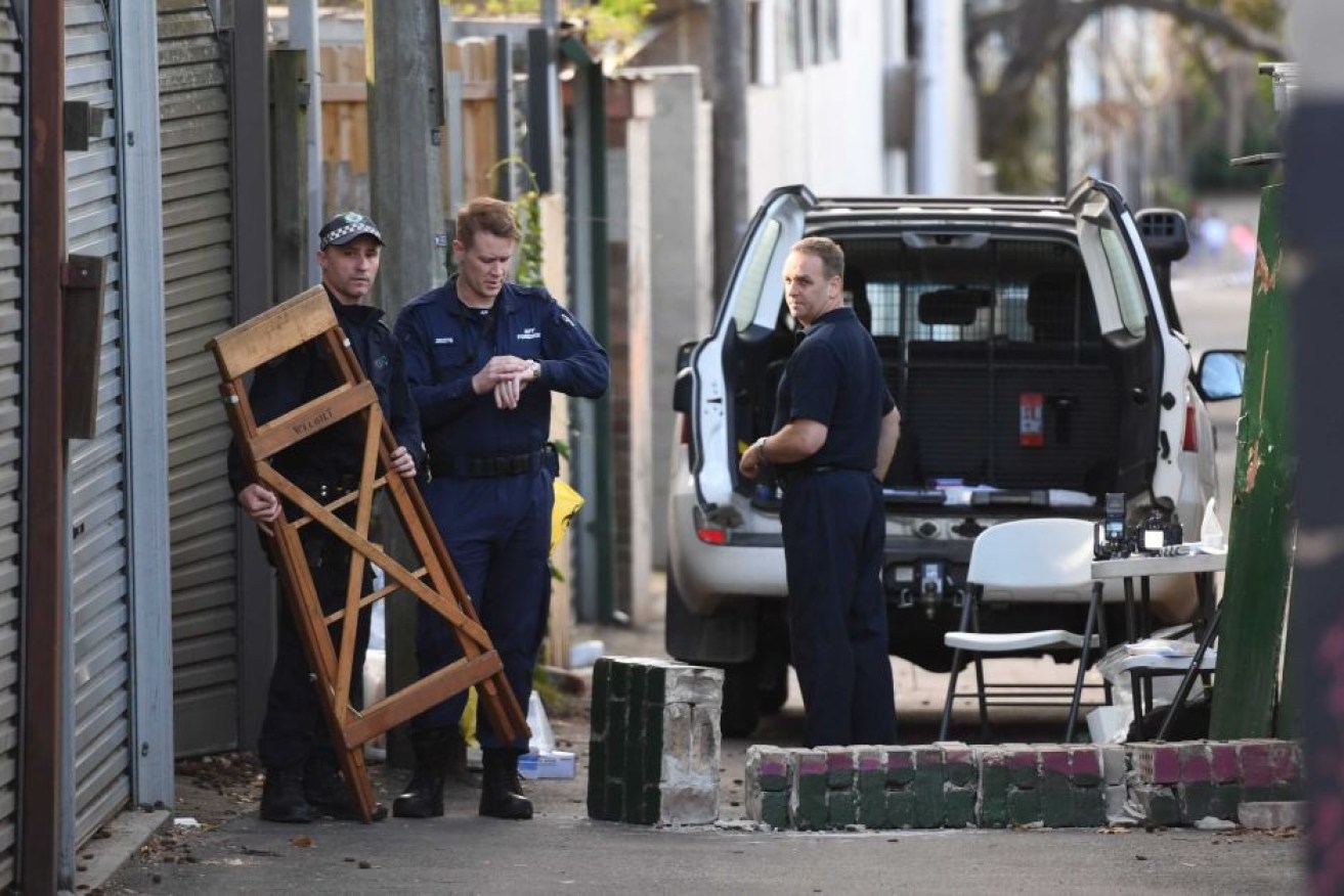 Federal and state police officers conducted raids across Sydney last weekend.