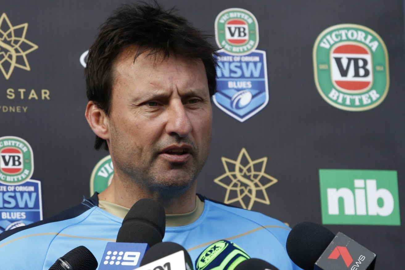Axed: League legend will no longer lead the NSW Origin squad.