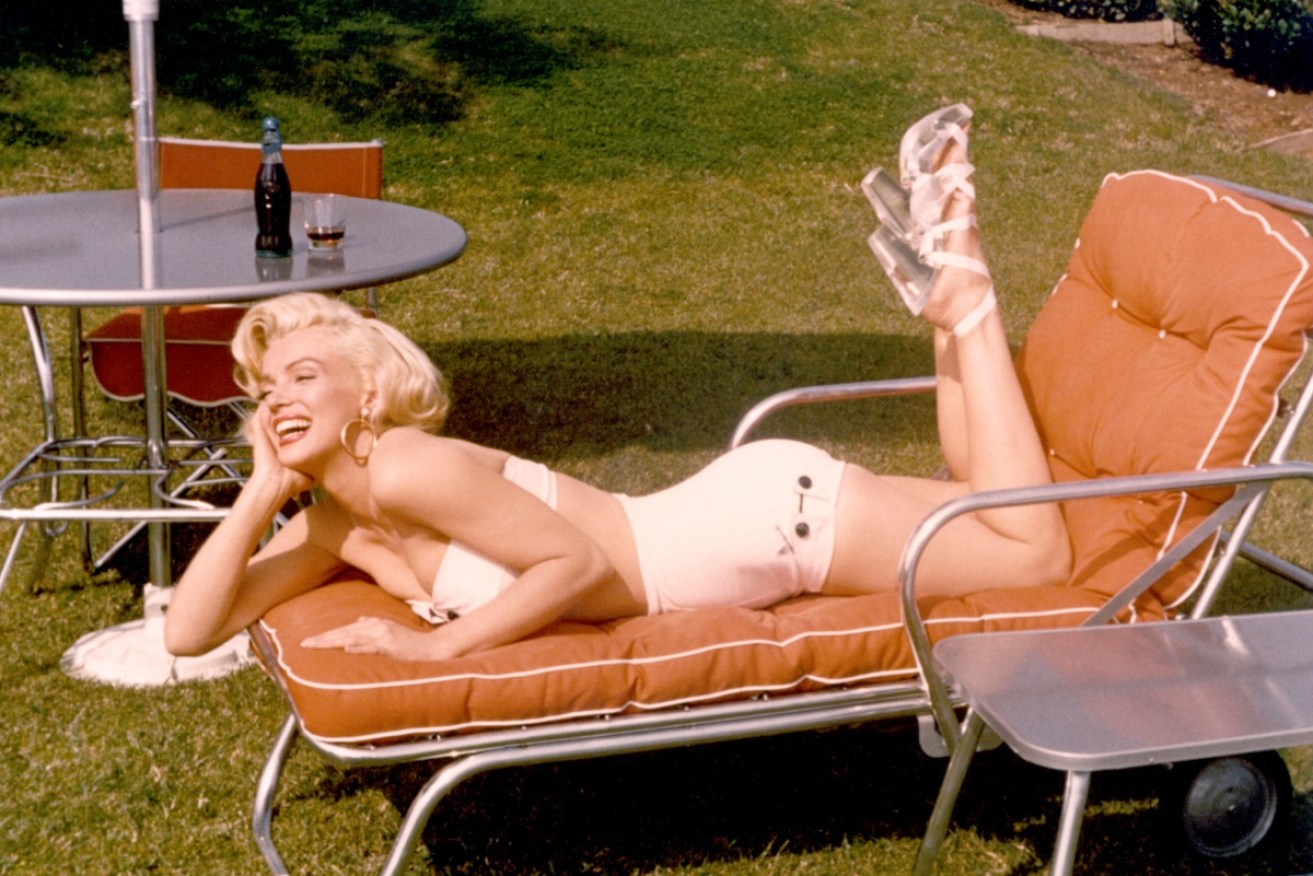 Actress Marilyn Monroe in about 1953.