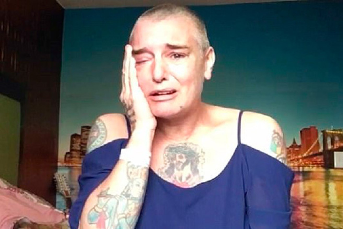 Music icon Sinead O'Connor has pleaded for help in a distressing Facebook video.