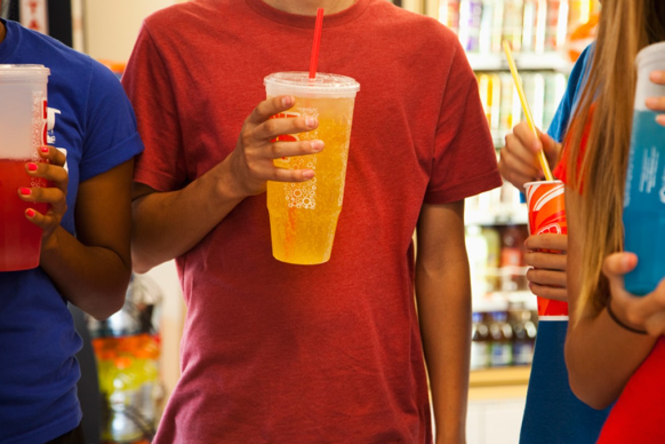 Sugary drinks and  snacks have been blamed for half of the sugar consumed by children.