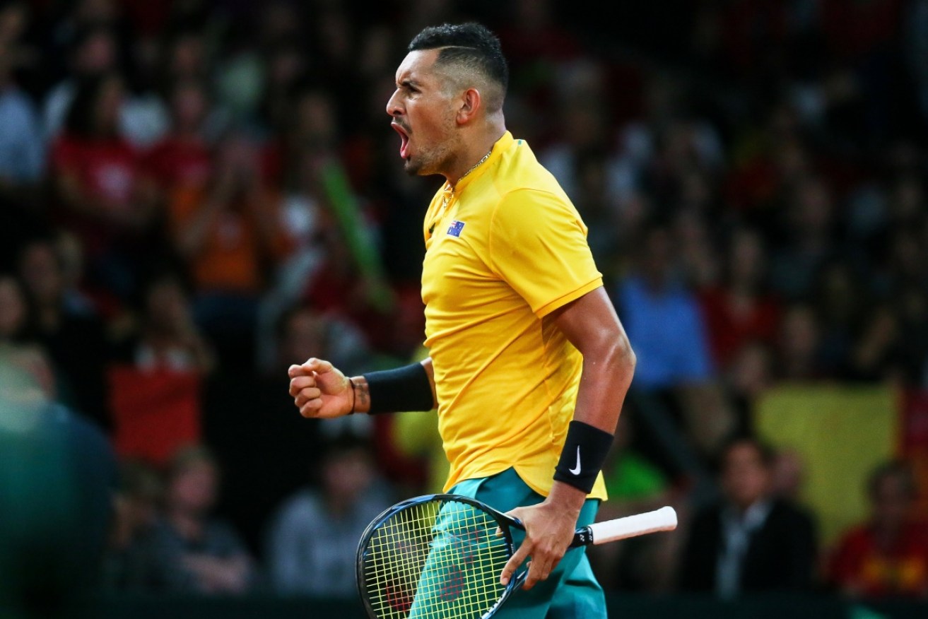 Belgium stunned Australia in the recerse singles to advance to the Davis Cup finals.
