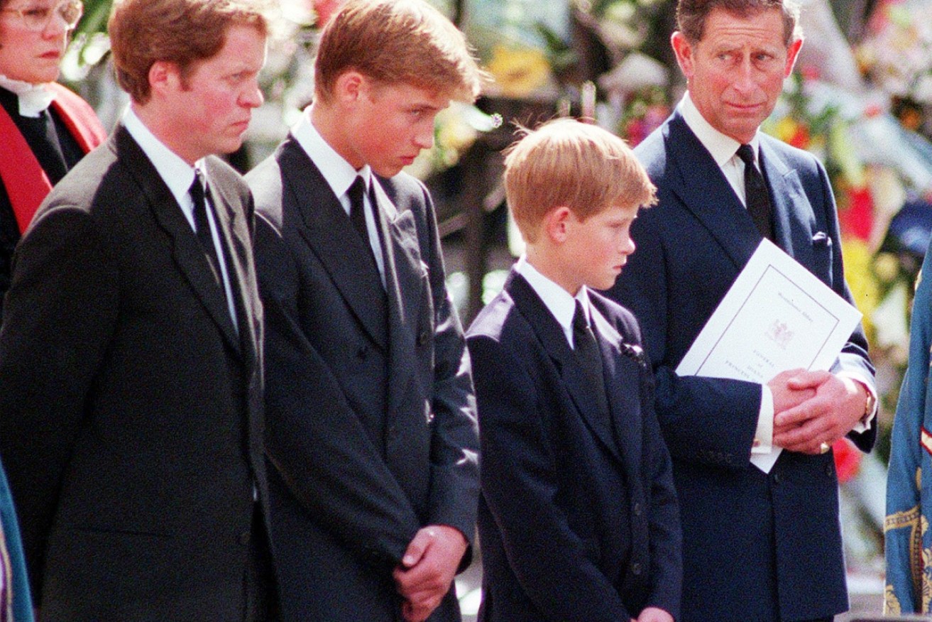 The world mourned with Diana's family during her funeral.