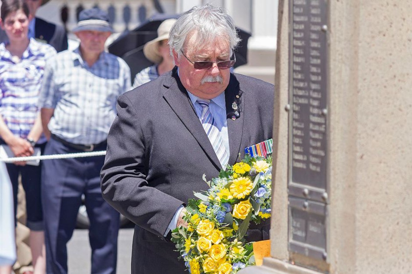 Don Rowe resigned as NSW RSL president in 2014, citing his ill-health.