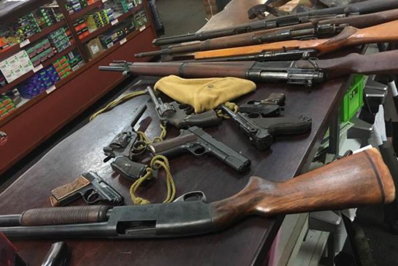 Around 26,000 guns have been handed in around the country.
