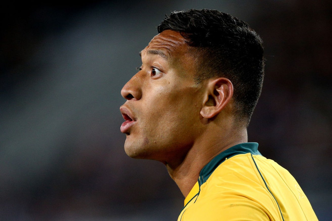 Wallaby Israel Folau sparked Twitter outrage by saying he does not support same-sex marriage.