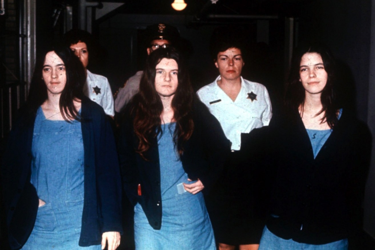 Leslie Van Houten (R), the youngest of the Manson Family, could soon be released.