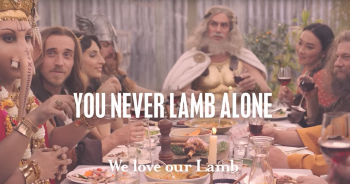 Complaints about lamb TV ad