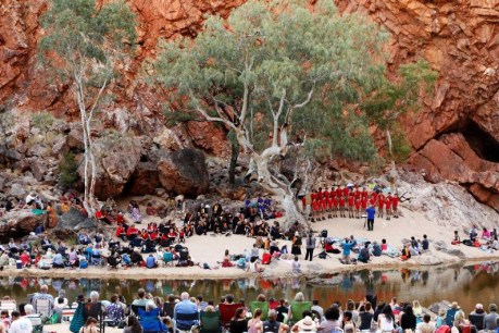 &#8216;Stunning&#8217;: Choirs turn hidden gorge into natural amphitheatre