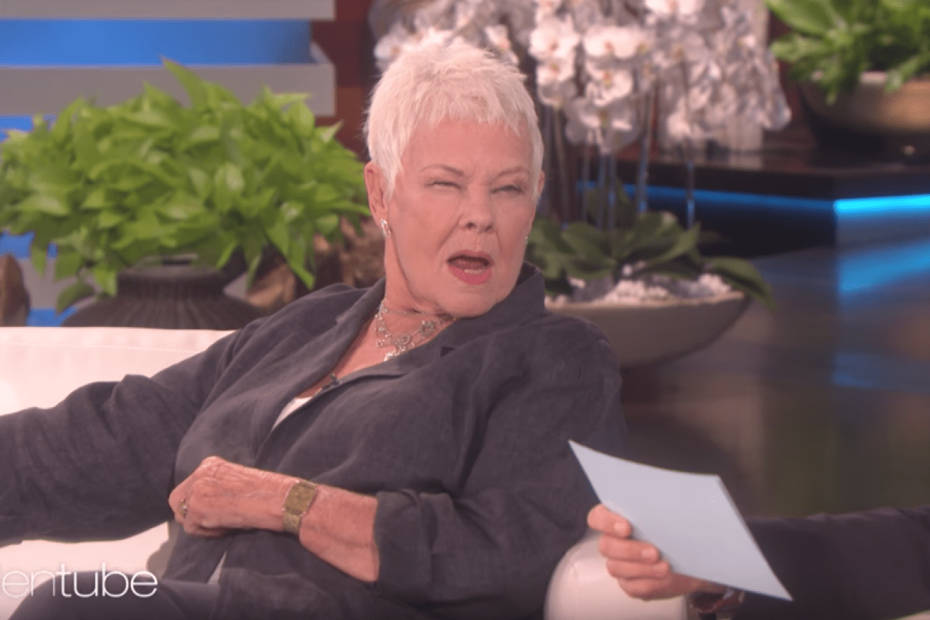 Dame Judi Dench isn't holding back her opinions on the leading men in her life.