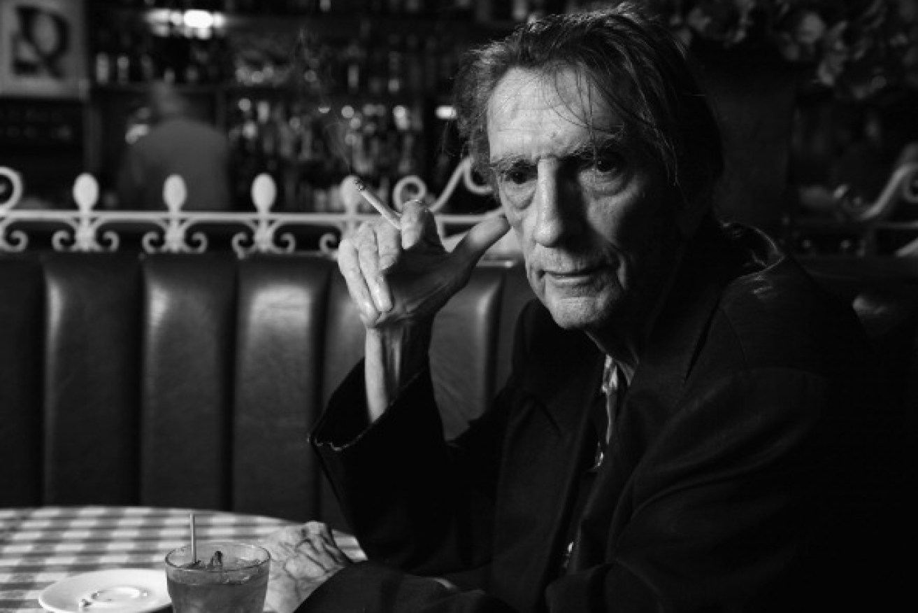 Actor Harry Dean Stanton poses for a portrait for the film "Harry Dean Stanton: Partly Fiction" in 2013 in California.