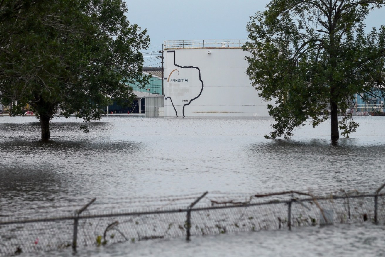 Warnings of more explosions at the Arkema SA chemical plant north-east of Houston as flood waters swamp backup generators. Photo: AAP