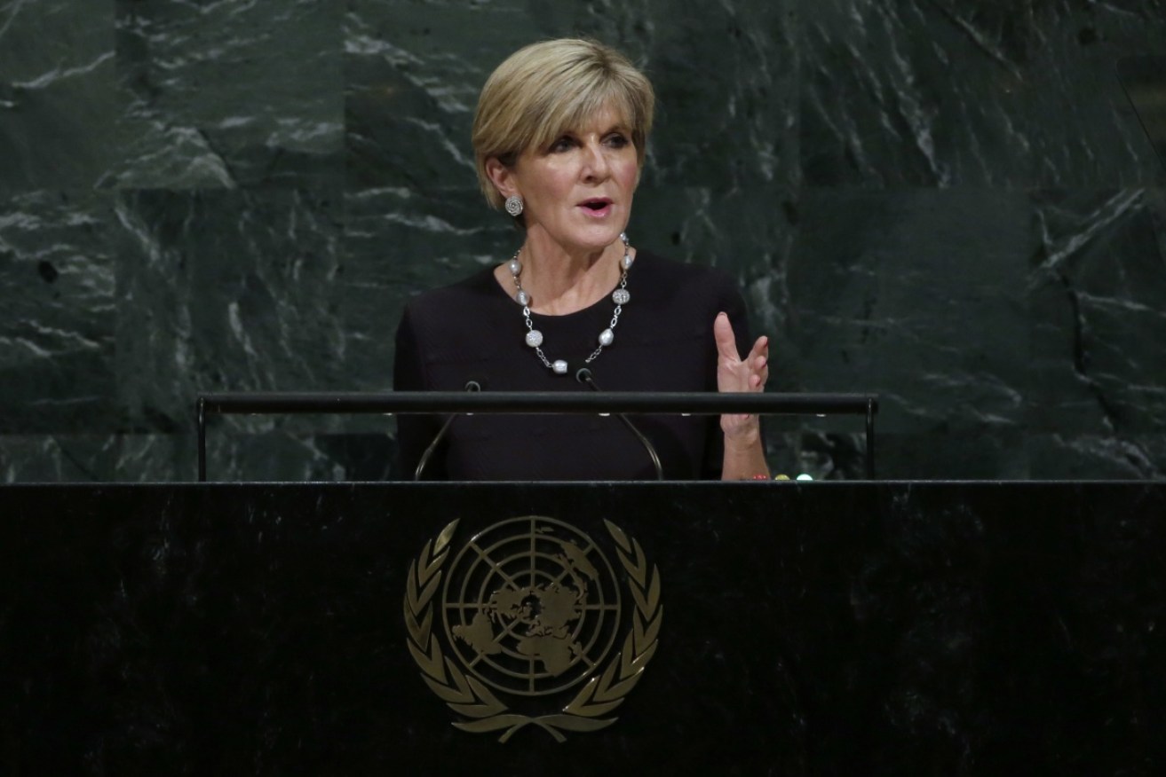 Julie Bishop has slammed Mr Raby's analysis as It is a profoundly "ignorant and ill-informed".