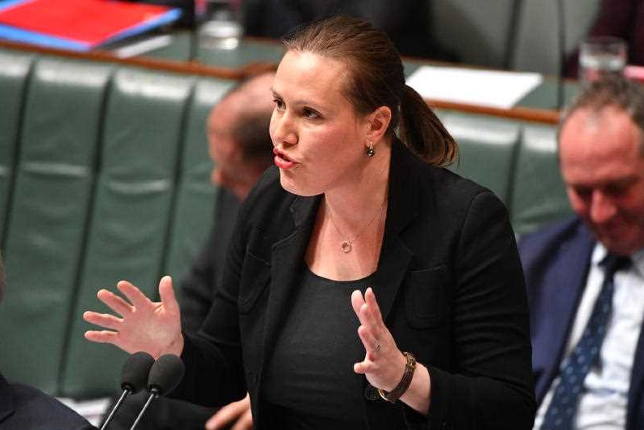 Minister for Revenue Kelly O'Dwyer during Question Time in Parliament this week.