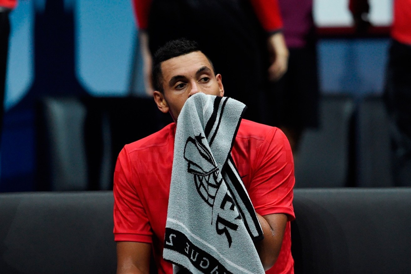 Kyrgios nearly pulled off an upset win against Federer.