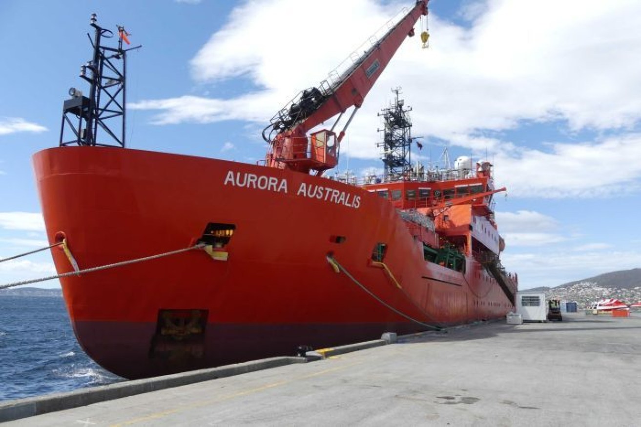 Aurora Australis will examine 'super-cooled' clouds as research season begins. 