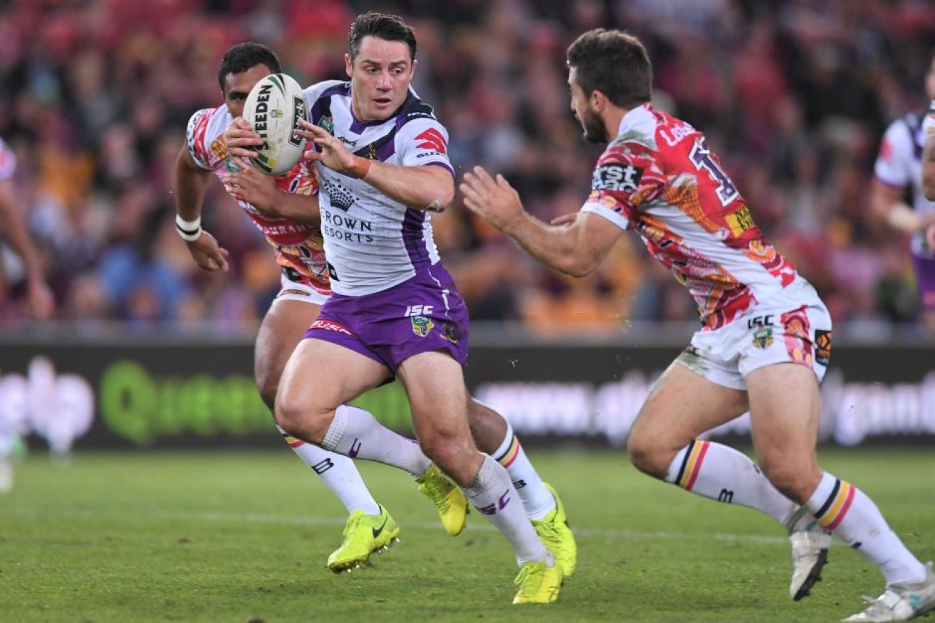 Cooper Cronk was a key player for the Storm for 14 seasons — but he will be a Rooster in 2018.
