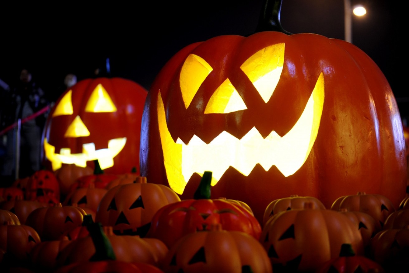Trick-or-treating robbers gave one family a Halloween nightmare.