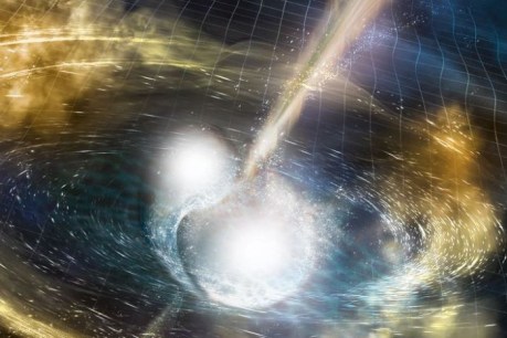 World-first detection of cataclysmic star collision