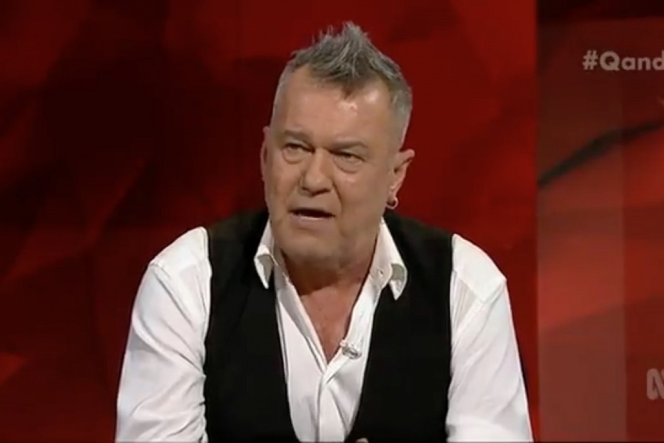 Jimmy Barnes revealed on Q&A how close he came to committing suicide.