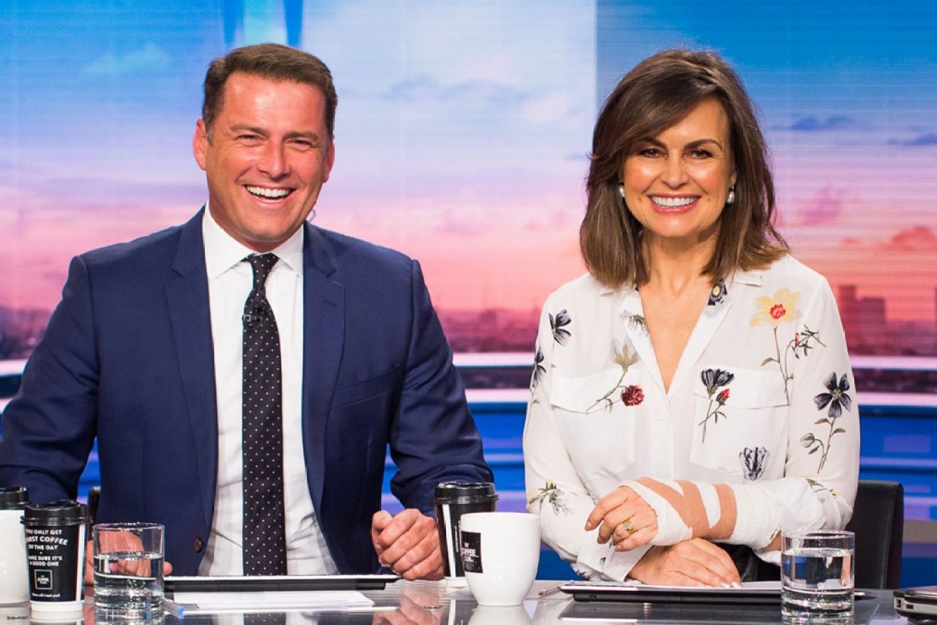 Karl Stefanovic and Lisa Wilkinson during their top rating days on Nine's <i>Today.</i>