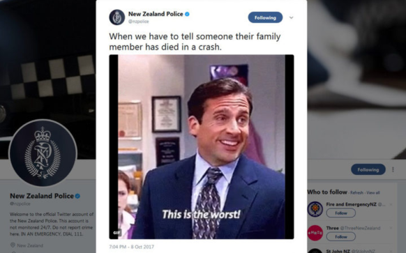 Steve Carrell police NZ