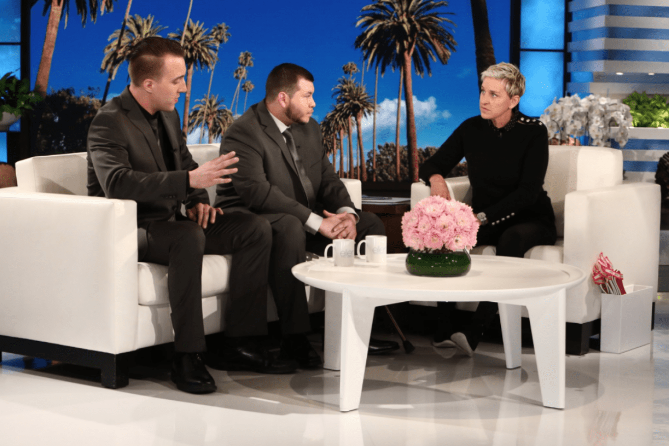 Mandalay Bay Hotel security guard Jesus Campos tells his side of the story to the world.