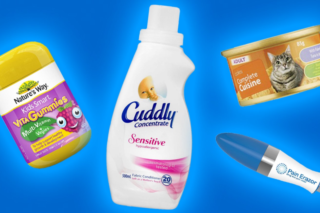 These products were among many to score Choice's dubious honours.