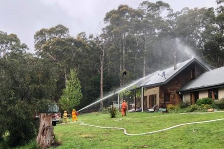 Fire brigade captain called to fight fire at own house