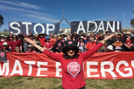 Thousands protest across the country against proposed Adani coal mine