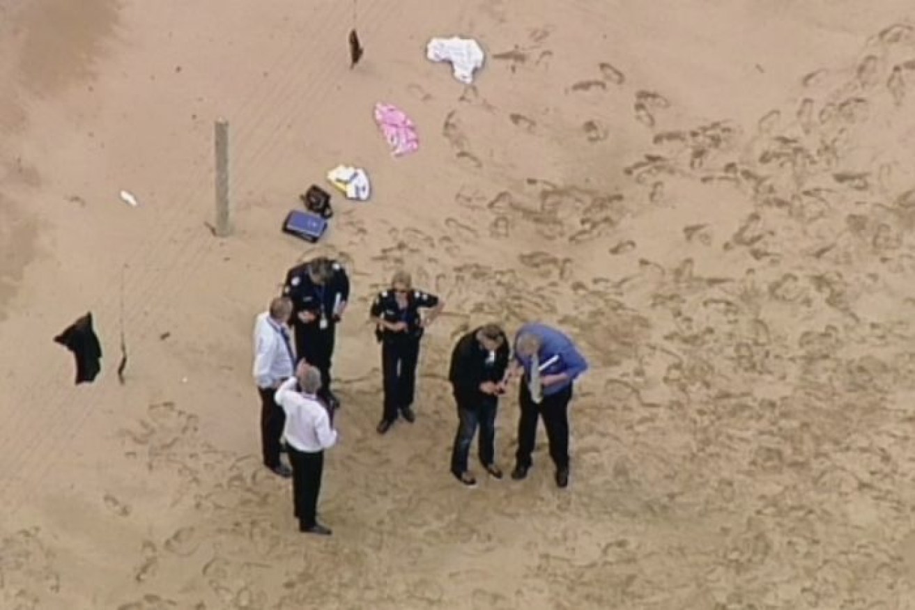 The remains were found at Point Roadknight about 10 kilometres from Aireys Inlet.