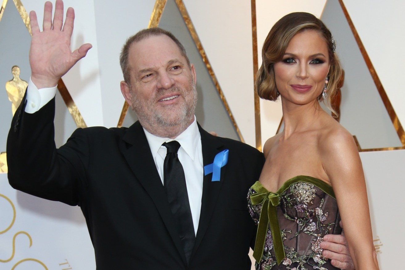 Harvey Weinstein's wife has left him over the scandal.