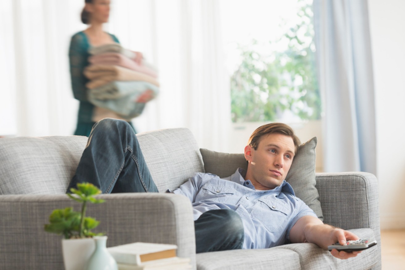 Millennial men are not pulling their weight at home.