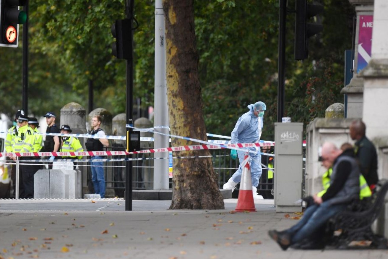 London police treated the incident as a potential terror attack until ruling it a traffic accident.