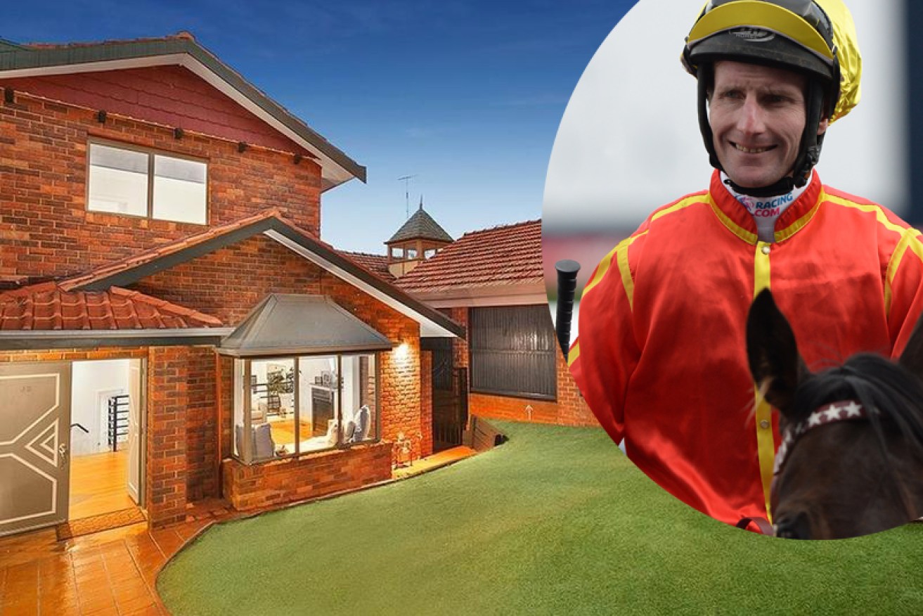 The jockey has lived across from Flemington Racecourse for much of his career.