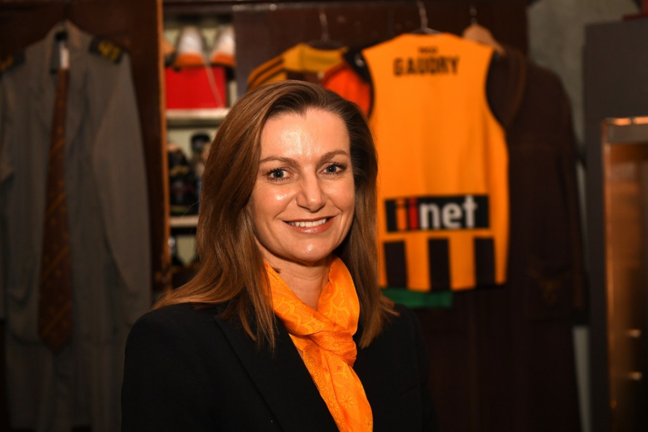 Hawthorn CEO Tracey Gaudry has reportedly been sacked after just five months in the role.