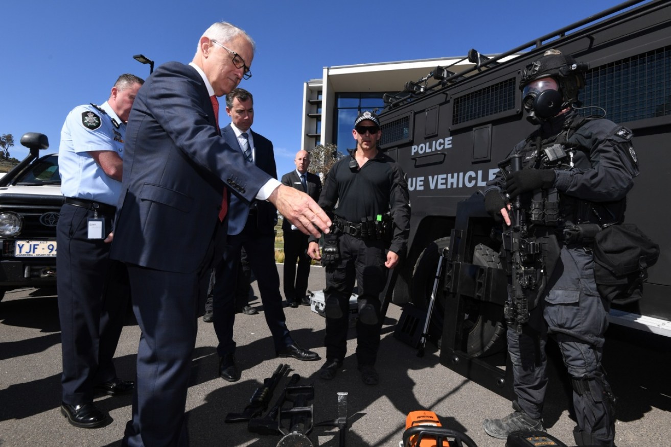 Malcolm Turnbull says the new terrorism laws will keep Australians safe. 