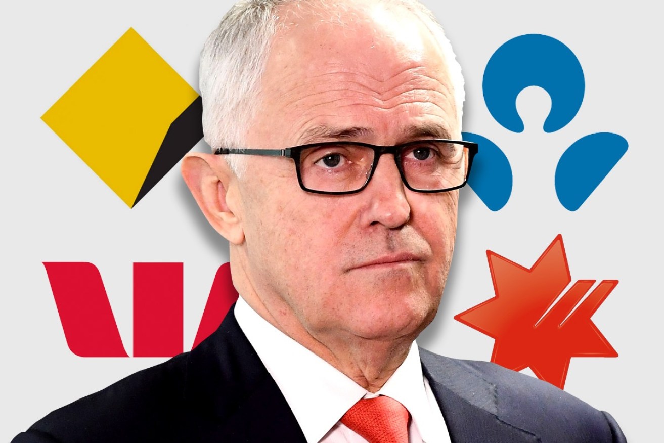 Mr Turnbull has steadfastly refused to subject the banks to a royal commission.