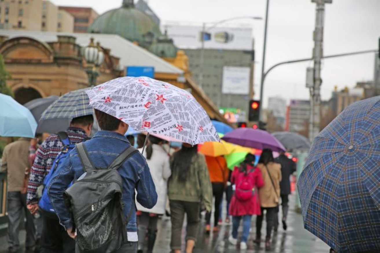The big wet cometh: Victorians have been urged to prepare. 