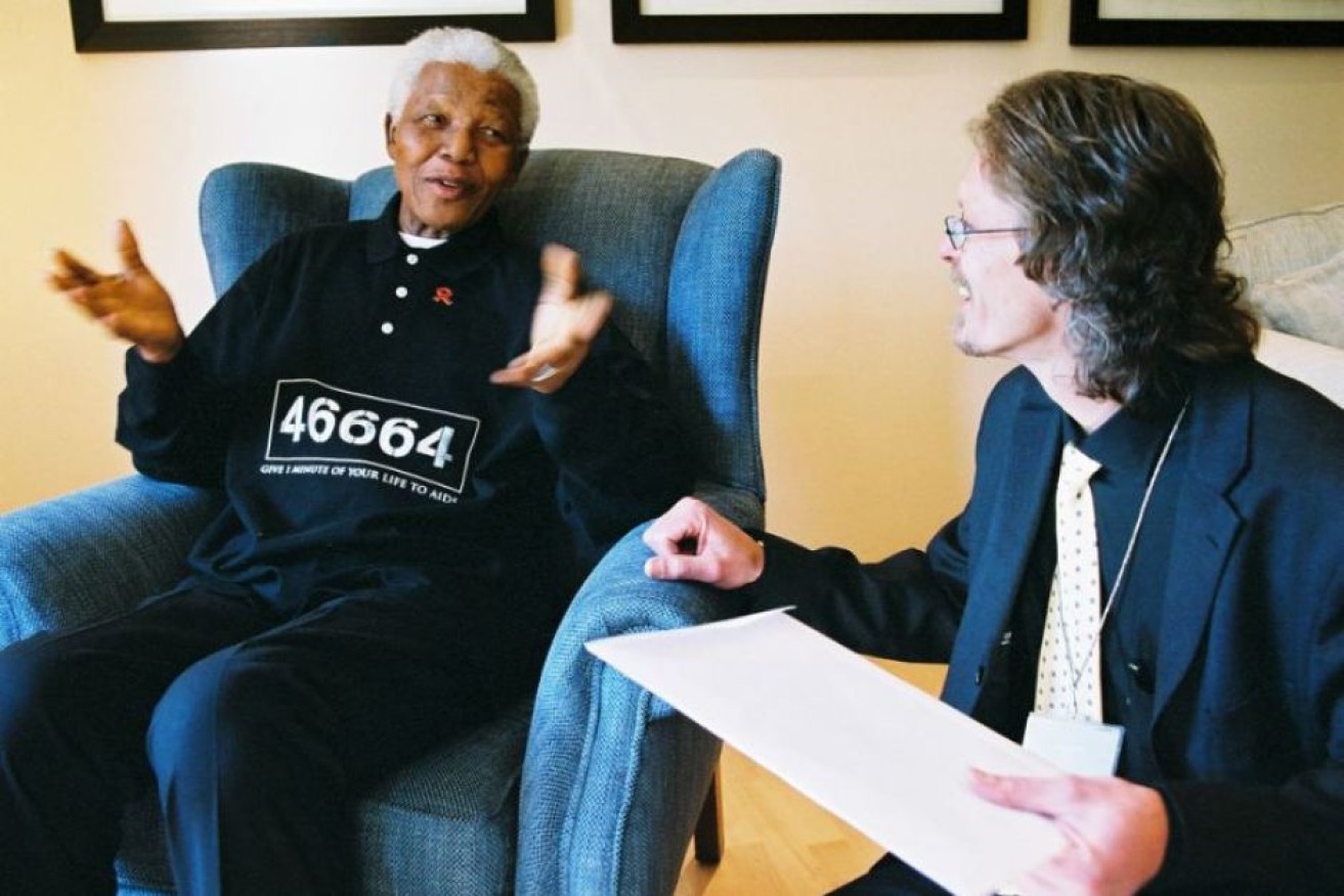 Archivist Verne Harris (R) says Nelson Mandela was more than just a symbolic leader.

