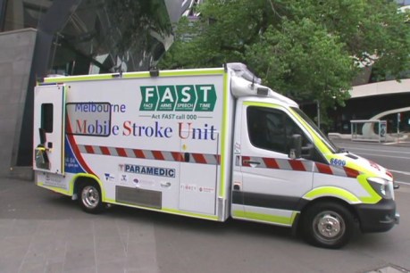 Melbourne to trial revolutionary stroke care ambulance