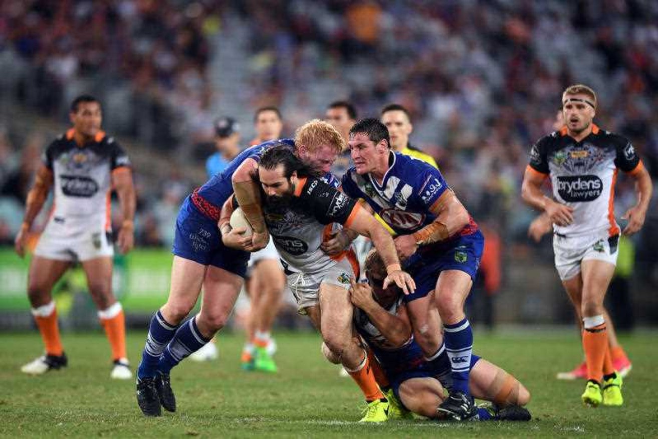 Aaron Woods will be reacquainted with James Graham in Saturday's Rugby League World Cup final.