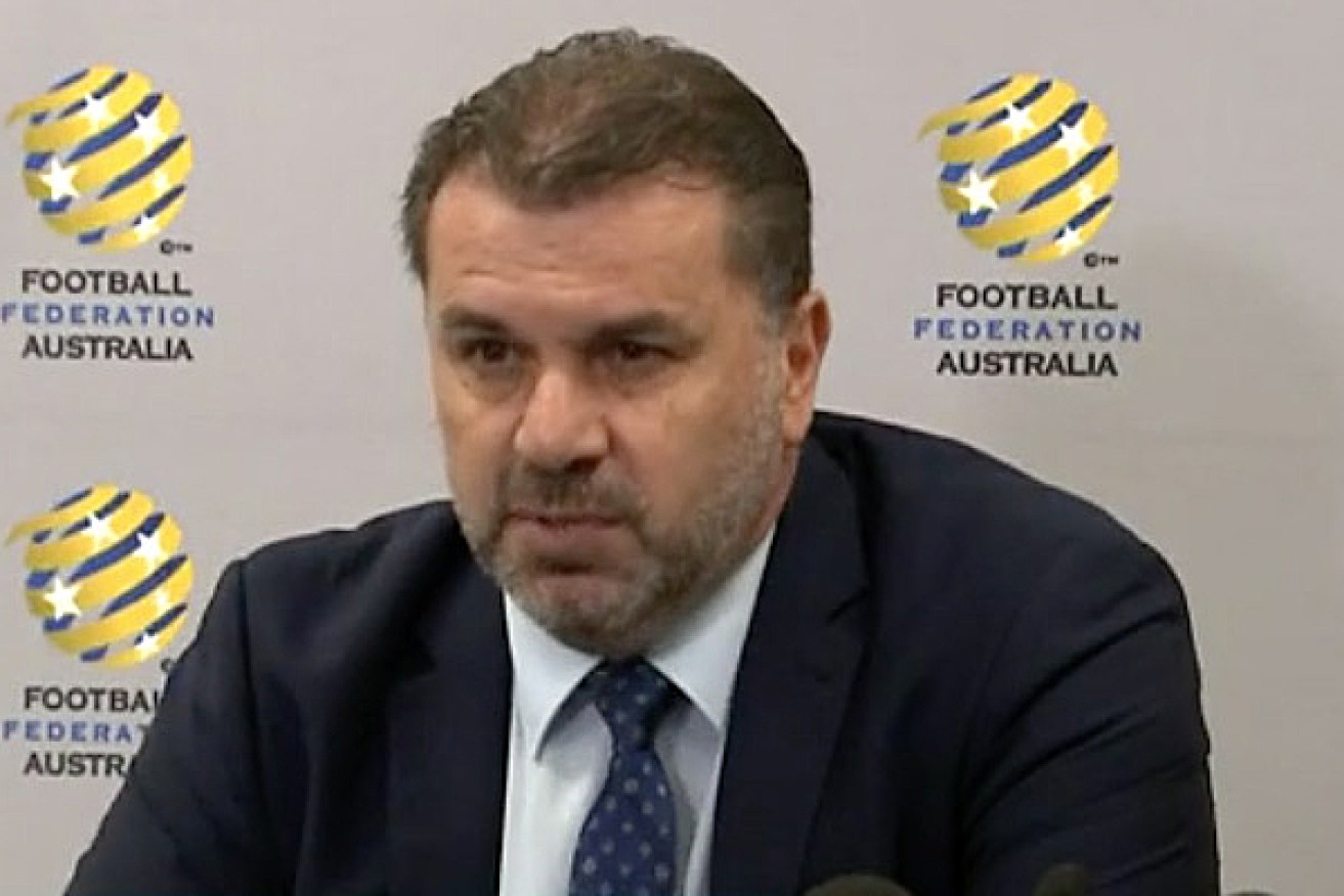 Socceroos coach Ange Postecoglou has resigned.