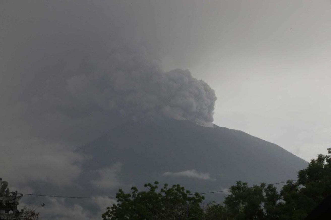 A major eruption is expected at any time.