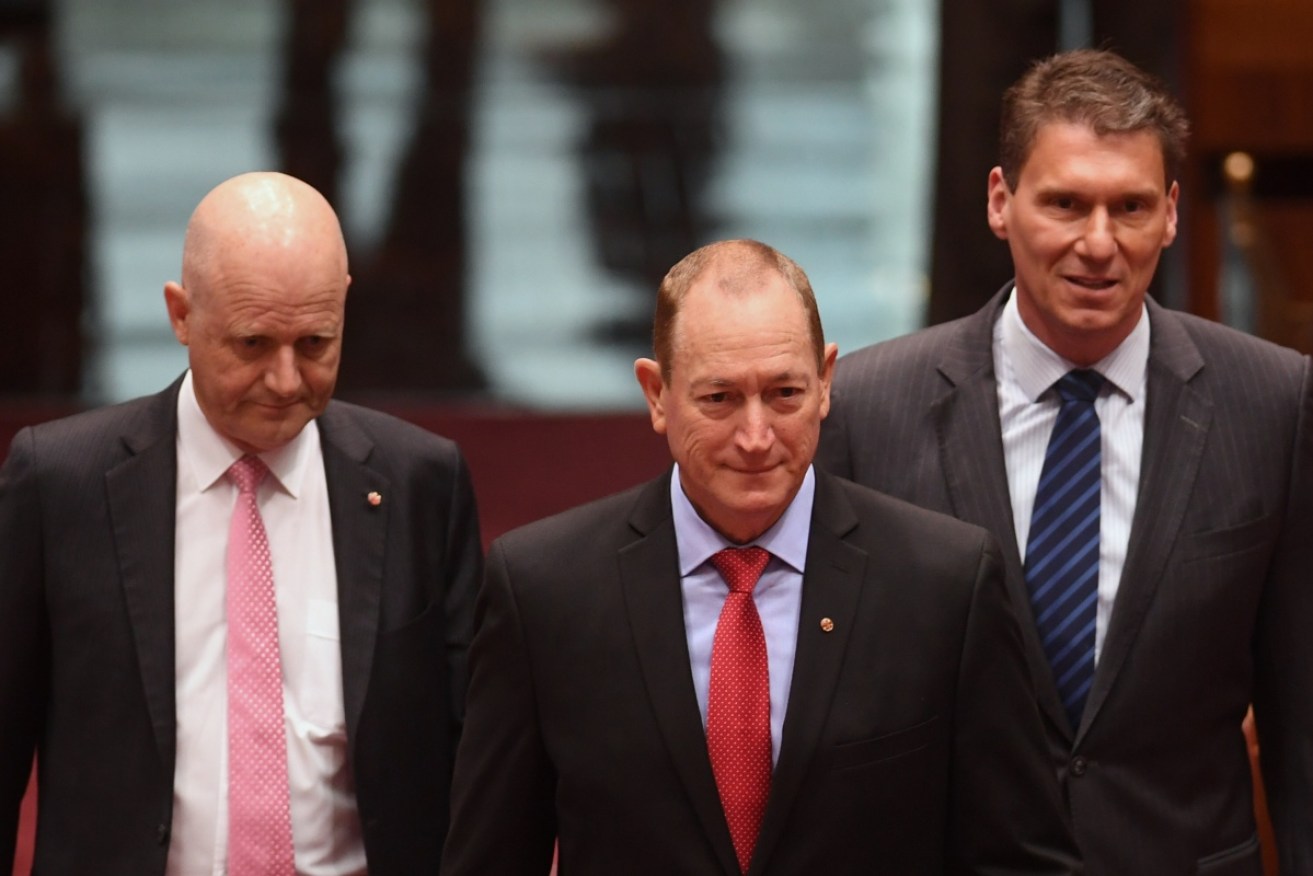 Fraser Anning's Senate vote is being courted by minor and major parties.